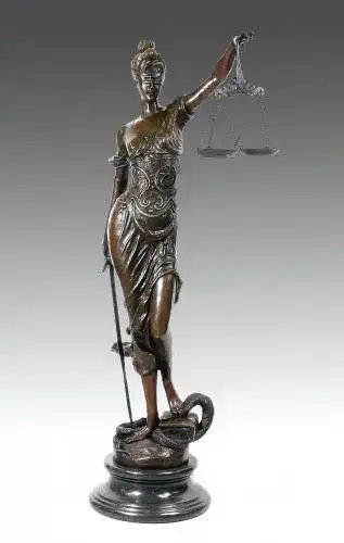 Justitia-Statue Kunst und Ambiente – XXL Justitia Göttin der Gerechtigkeit