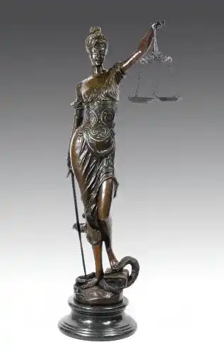 Justitia-Statue Kunst und Ambiente – XXL Justitia Göttin der Gerechtigkeit