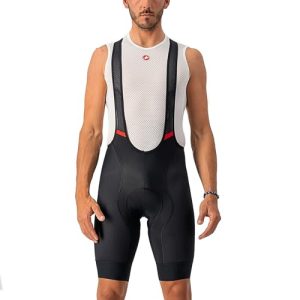 Bibshorts Herren Castelli 4520006 Competizione Bib Schwarz-Weiß XL