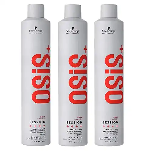 Haarspray Schwarzkopf Osis Session 3 x 500 ml für starken Halt