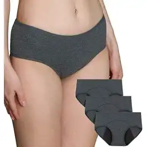 Periodenunterwäsche INNERSY Damen Menstruationsslips im 3er Pack