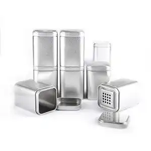 Gewürzdosen Set von Spicebar mit Aromadeckel und Etiketten