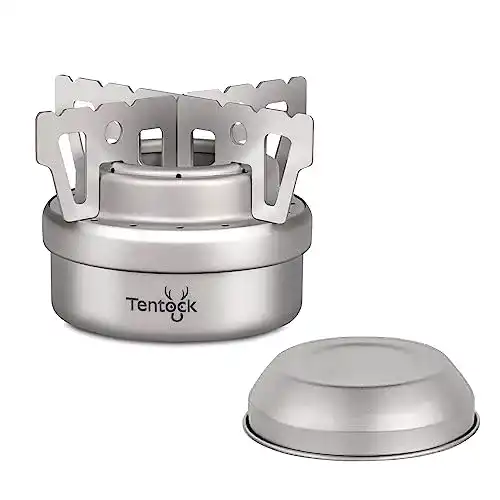 Tentock Titan Spirituskocher tragbar für Camping und Outdoor-Aktivitäten