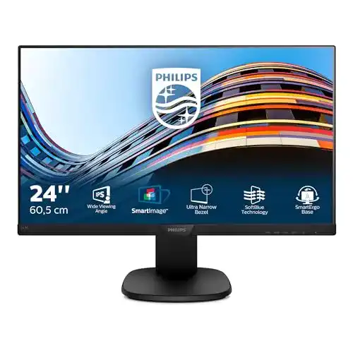 Höhenverstellbarer 24 Zoll Monitor Philips 243S7EHMB mit FHD