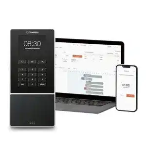 Stempeluhr TimeMoto TM-616 – Zeiterfassungssystem mit RFID