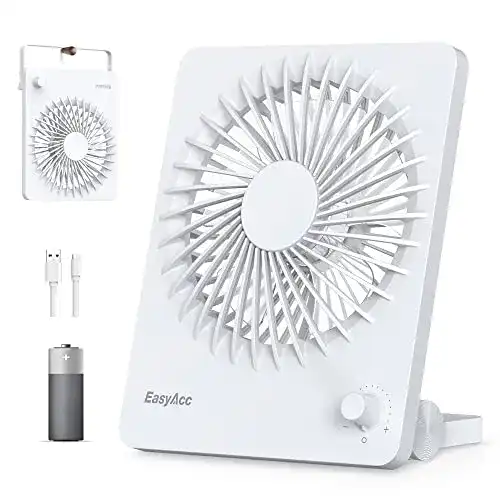 Camping Ventilator EasyAcc Mini Ventilator für unterwegs und Zuhause
