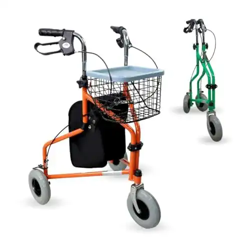 Wohnungsrollator Mobiclinic Caleta – Faltbarer Gehwagen für Senioren