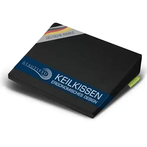 Keilkissen Beautissu, formstabil mit Anti-Rutsch Bezug, waschbar
