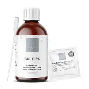 Chlordioxid Osavita CDL 0,3% Konzentrat – Wirksamkeitstest EN1276 und EN13623