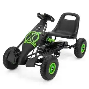 Xootz Viper Racing Go-Kart für Kinder – Tretauto für Outdoor-Spaß