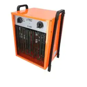 Heizlüfter 9 kW Btec – Elektroheizer mit 2 Heizstufen und Frostwächter