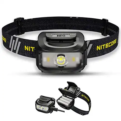Stirnlampe Nitecore NU35 LED Wiederaufladbar mit Dual Power