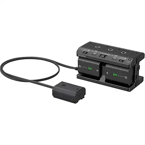 Sony NPA-MQZ1K Ladegerät für Z- und W-Serie Akkus mit 2 NP-FZ100
