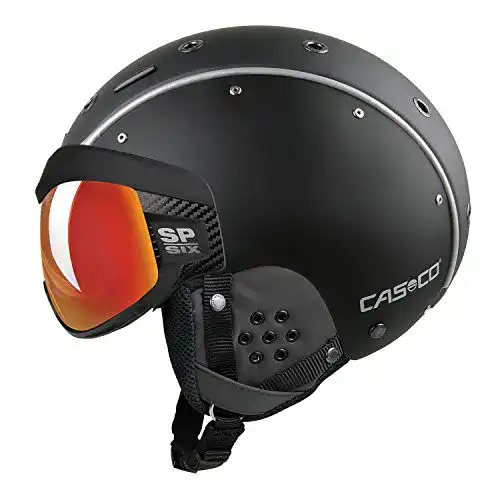 Skihelm mit Visier CASCO SP-6 VISOR für bessere Sicht und Sicherheit