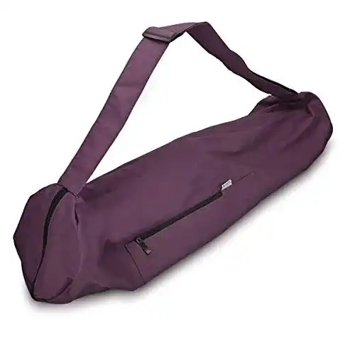 Yogatasche Navaris XXL aus Baumwolle für Yogamatten