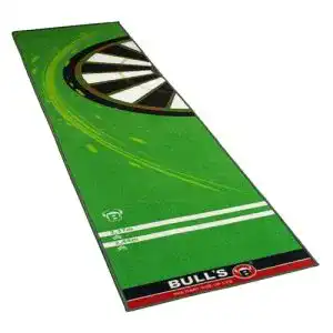 Dartteppich Bull’s Carpet Mat 120 Green mit rutschfester Unterseite