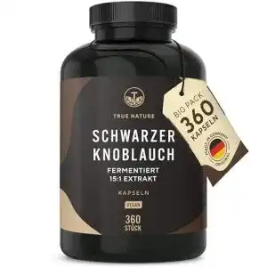 Schwarzer Knoblauch True Nature Extrakt 22500mg pro Tag (15:1)