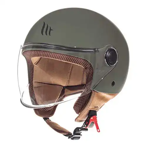 Jethelm Retro MT Helmets MT Street – Motorradhelm für Scooter und Roller