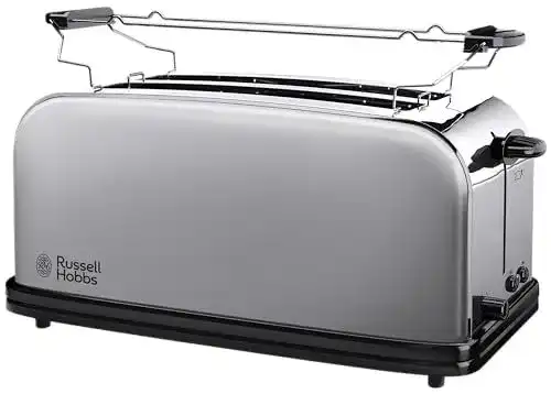 Langschlitztoaster Russell Hobbs mit 2 breiten Schlitzen und 6 Bräunungsstufen