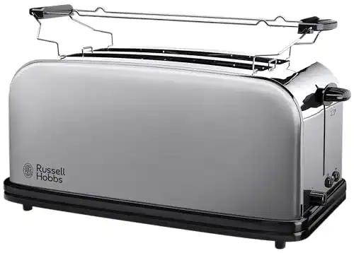 Langschlitztoaster Russell Hobbs mit 2 breiten Schlitzen und 6 Bräunungsstufen