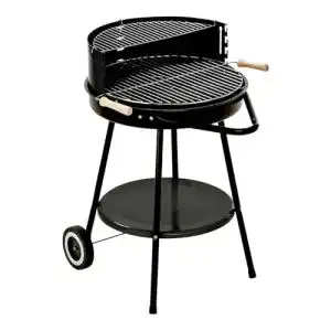 Rundgrill Grillchef Holzkohlegrillwagen Corso emailliert