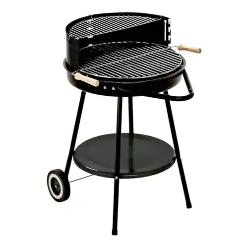 Rundgrill Grillchef Holzkohlegrillwagen Corso emailliert