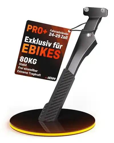 Fahrradständer für E-Bike HENMI 24-29 Zoll mit 40 mm Lochabstand