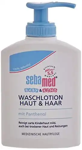 Sebamed Duschgel für Babys und Kinder – Waschlotion für Haut und Haar im 3er Pack