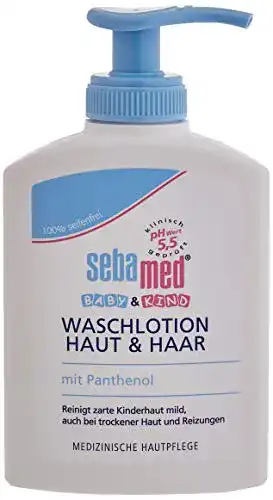 Sebamed Duschgel für Babys und Kinder – Waschlotion für Haut und Haar im 3er Pack