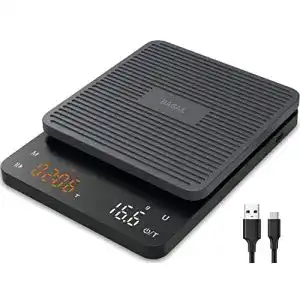 Kaffeewaage Bagail Basics digitale Waage mit Timer und 0,1 g Genauigkeit