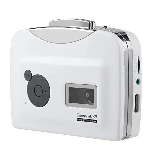 Kassettenrecorder VBESTLIFE tragbarer Kassettenband zu MP3 Konverter