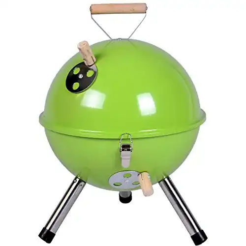 Kleiner Holzkohlegrill Nexos YG00263_G Mini Kugelgrill
