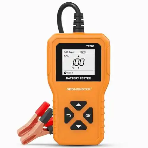 Autobatterietester OBDMONSTER für 6V, 12V und 24V Batterien