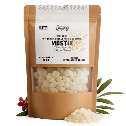Baumharz Apsogo Mastix Tränen aus Chios – Mastic Gum Harz 25g