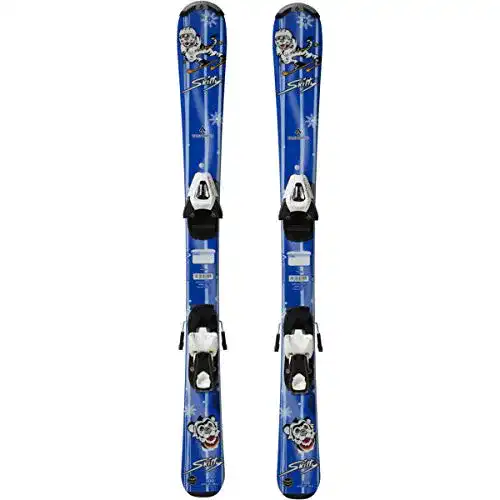 Kinderski Tecnopro Ski-Set Skitty Jr. + N TC45 J75, Blau