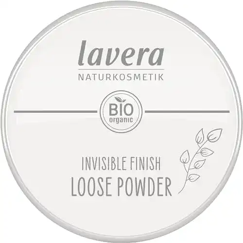 Transparenter Puder von Lavera – Invisible Finish Loose Powder