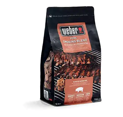 Räucherchips Weber 700g für Schweinefleisch-Mischung