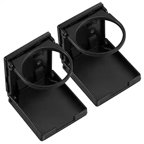 Getränkehalter Auto Thlevel 2 x Universal Trinkbecher für Fahrzeuge