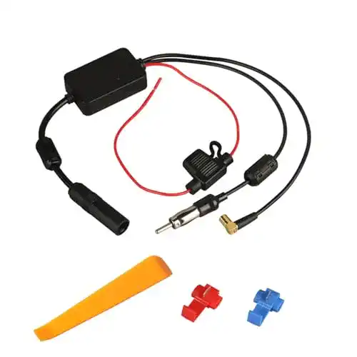 DAB Antennenverstärker Newth für DAB Plus Antenne und Splitter