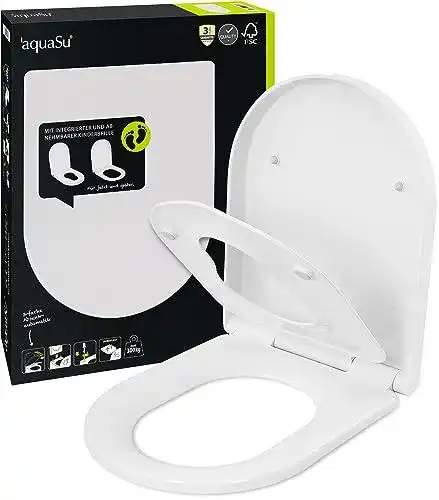 Familien WC-Sitz aquaSu Lucky Family II mit integriertem Kindersitz