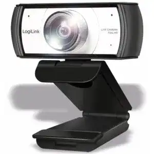 Logilink UA0377 Webcam mit 120° Weitwinkel für Videokonferenzen