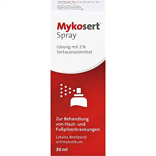 Mykosert Fußpilz Spray Antimykotisches Spray zur Bekämpfung von Fußpilz
