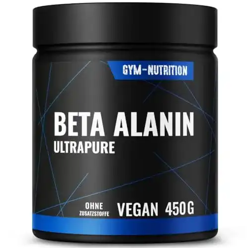 Beta-Alanin Pulver von Gym Nutrition – Hochdosiert und Vegan