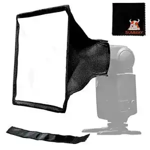 Softbox für Aufsteckblitz Godox Blitzlicht Diffusor 15 cm x 20 cm