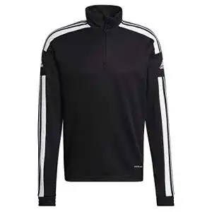 Adidas Herren Pullover SQ21 TR Top in Schwarz/Weiß, Größe L EU