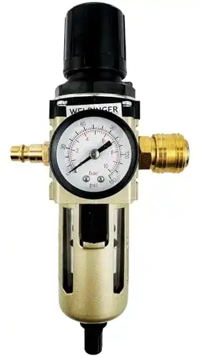 Wasserabscheider Druckluft Weldinger Wartungseinheit 1/4 Zoll