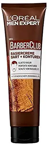 Rasiercreme von L’Oréal Men Expert Barber Club für präzise Bartkonturen