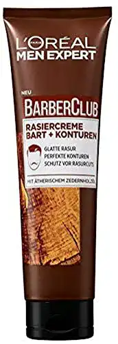 Rasiercreme von L’Oréal Men Expert Barber Club für präzise Bartkonturen