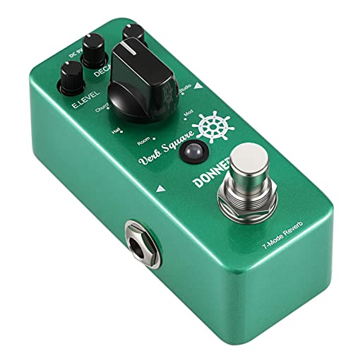 Donner Reverb Fuzz-Pedal mit 7 Digitalreverb-Modi