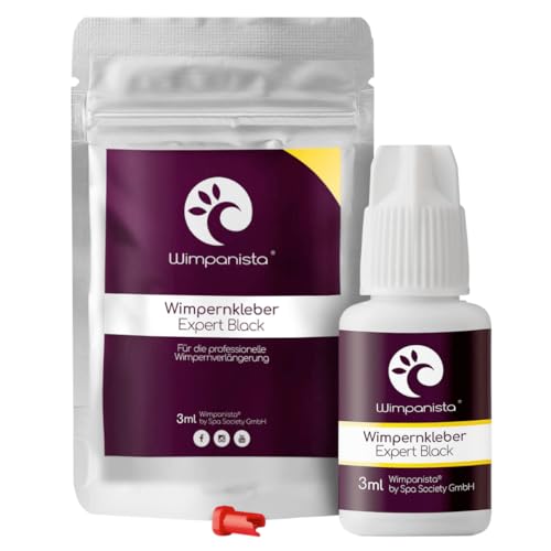 Wimpernkleber Wimpanista Expert Black für Wimpernverlängerung 5ml